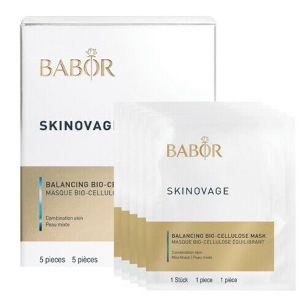Babor Skinovage Balancing Bio-Cellulose Mask 5pcs New NIB - FACTORY SEALED
